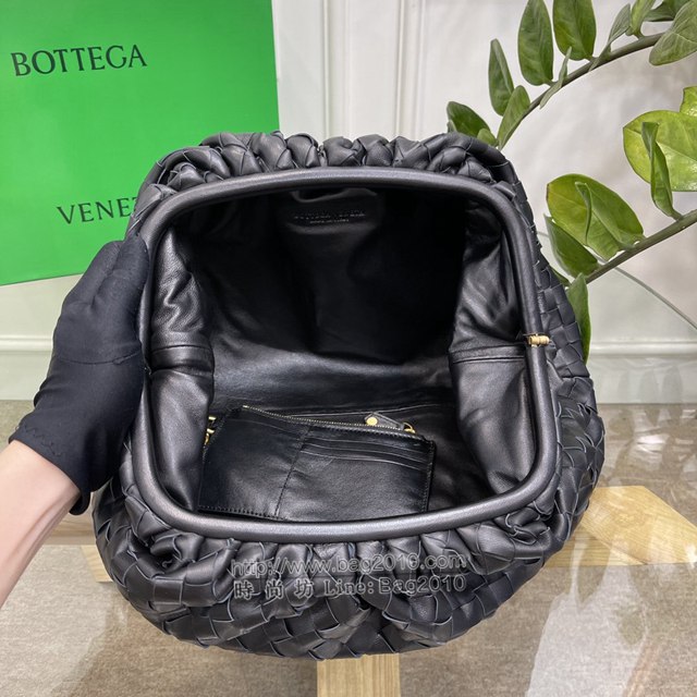 Bottega veneta高端女包 98062 寶緹嘉升級版大號編織雲朵包 BV經典款純手工編織羔羊皮女包  gxz1165